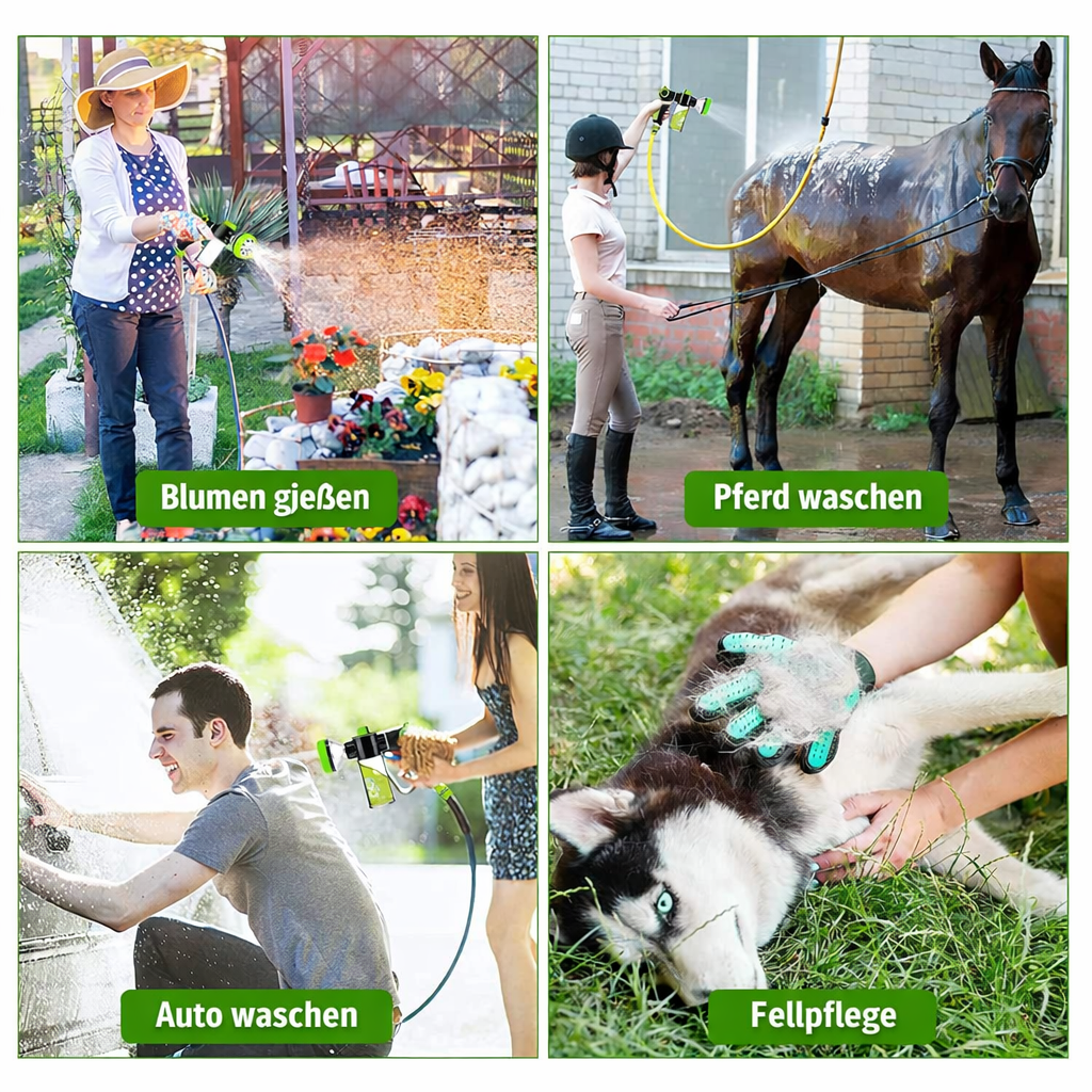 Dogwashy – 8-in-1 Hunde-Duschspray für mühelose Fellpflege